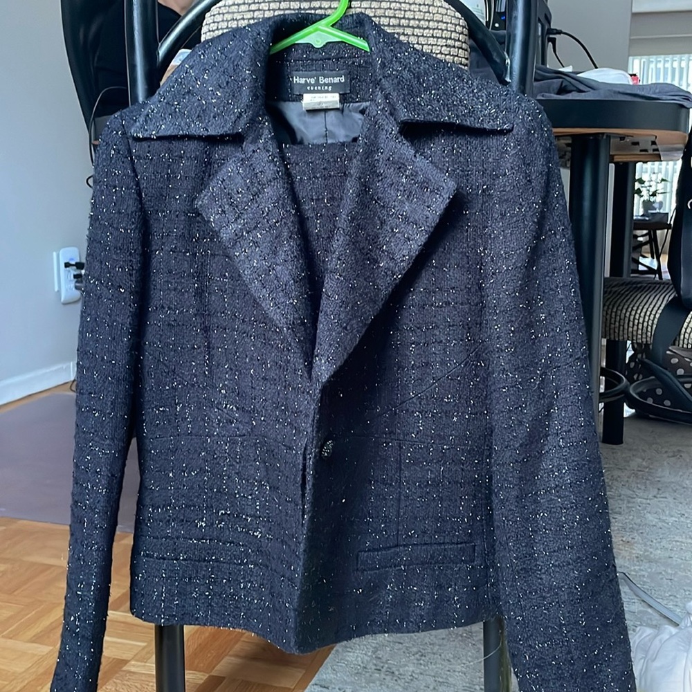 Harve Benard Vintage Skirt & Blazer Set